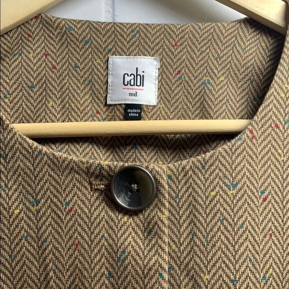 Cabi Penny Tweed Blazer Style #3170 Size M - Picture 3 of 7